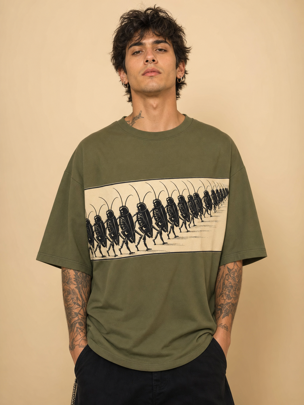 The March – Cockroach Janta Party Oversized T-Shirt