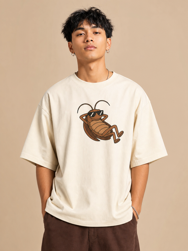 Cool Roach – Cockroach Janta Party Oversized T-Shirt