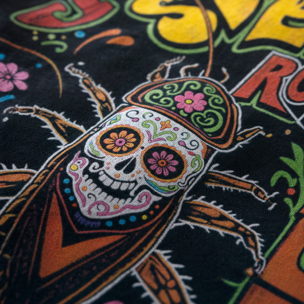 Día de la Cucaracha – Cockroach Janta Party Oversized T-Shirt
