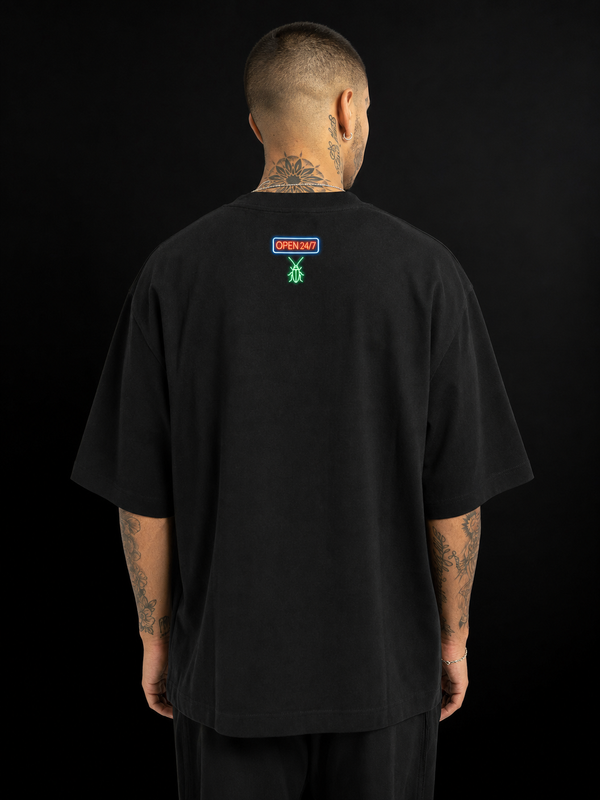 Neon Roach – Cockroach Janta Party Oversized T-Shirt