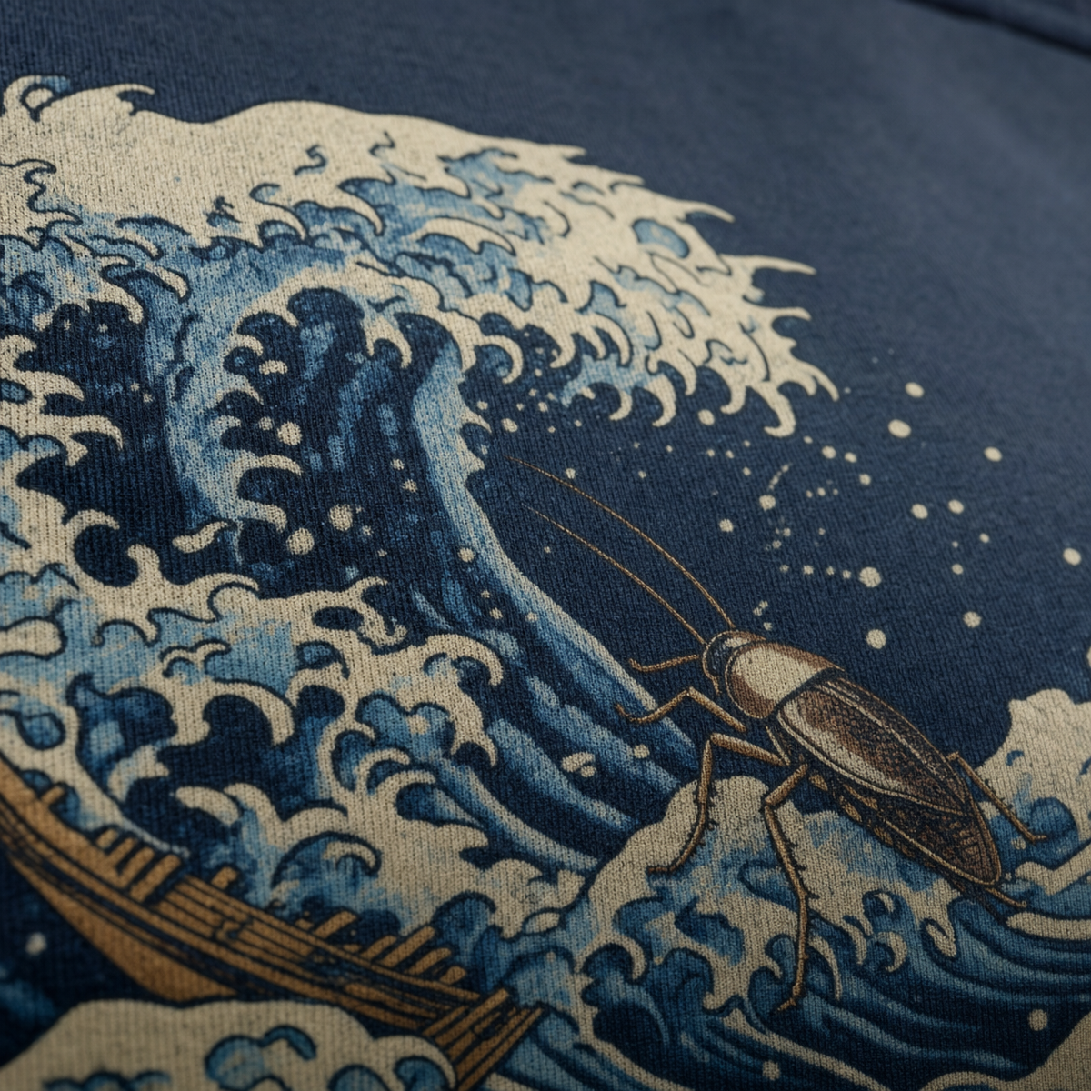 The Great Wave – Cockroach Janta Party Oversized T-Shirt