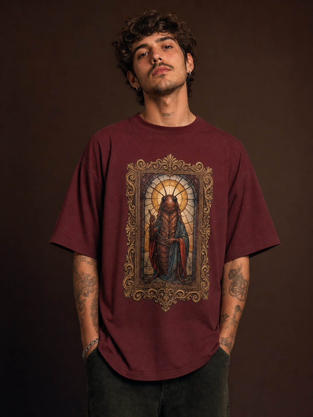 Saint Roach – Cockroach Janta Party Oversized T-Shirt