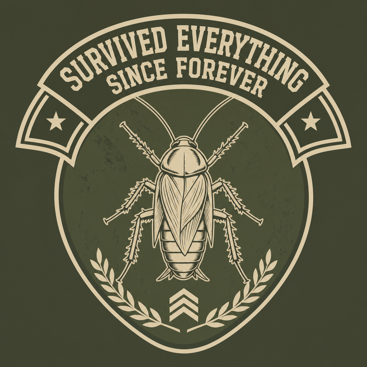 Survivor's Badge – Cockroach Janta Party Oversized T-Shirt