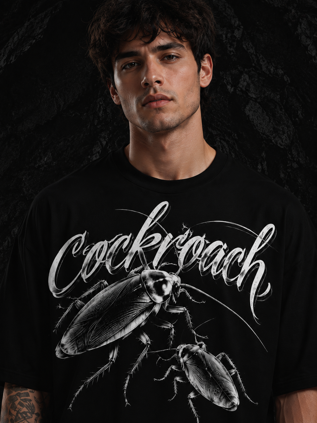 THE SURVIVOR — Premium Oversized Tee | Cockroach Janta Party