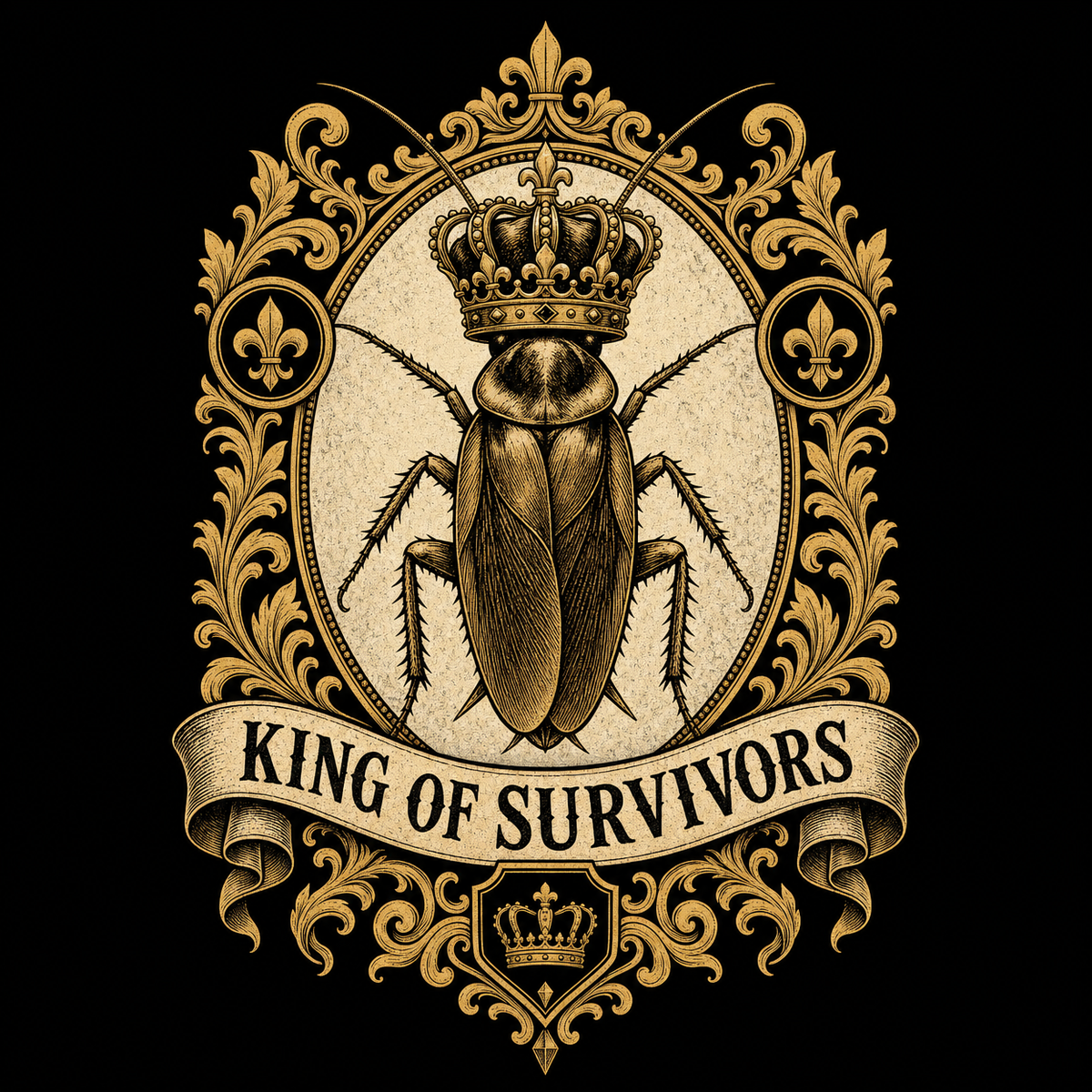 King Roach – Cockroach Janta Party Oversized T-Shirt
