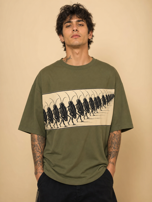 The March – Cockroach Janta Party Oversized T-Shirt