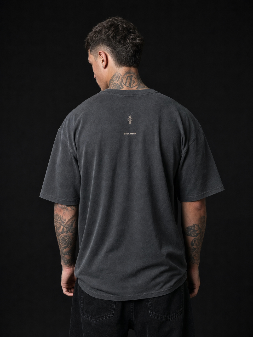 Outlive Everything – Cockroach Janta Party Oversized T-Shirt