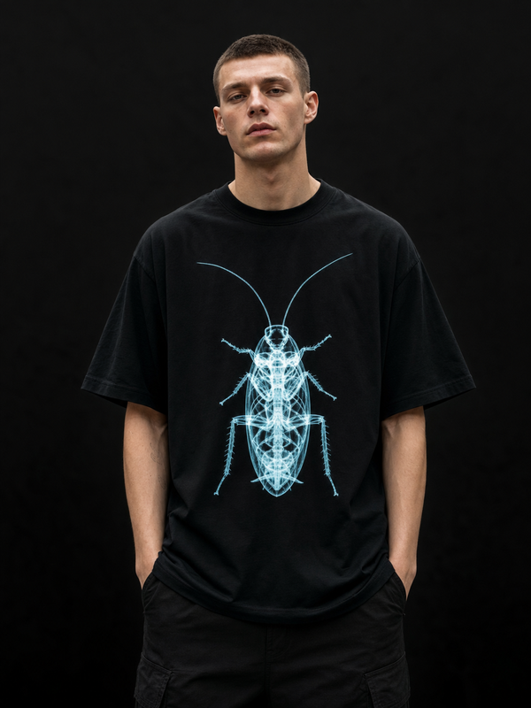 X-Ray Roach – Cockroach Janta Party Oversized T-Shirt