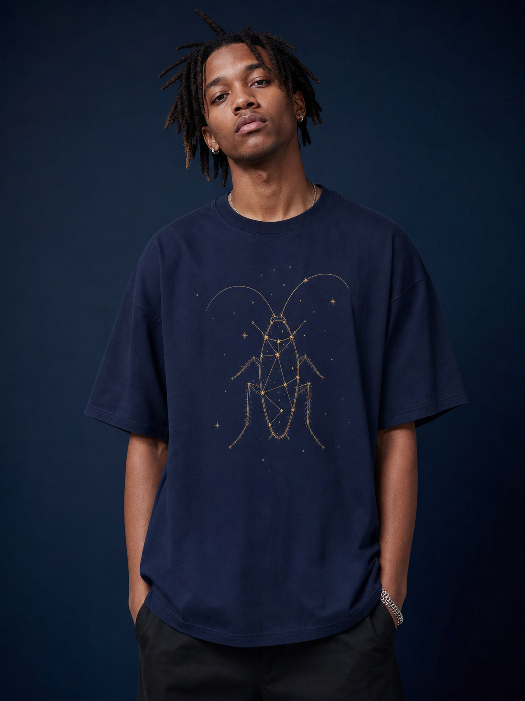 Cosmic Roach – Cockroach Janta Party Oversized T-Shirt