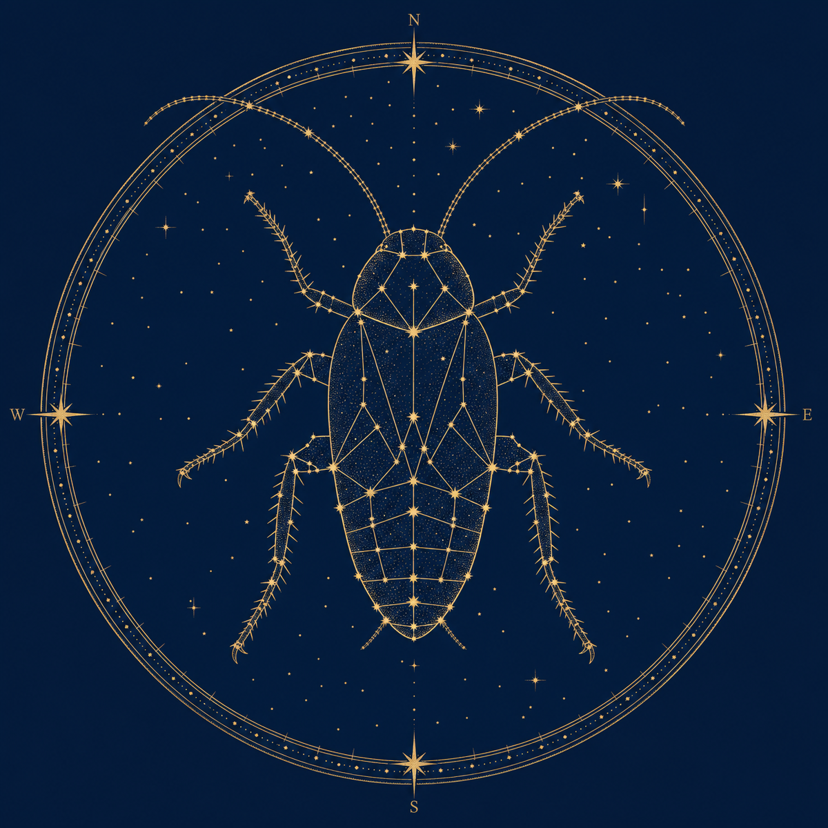 Cosmic Roach – Cockroach Janta Party Oversized T-Shirt