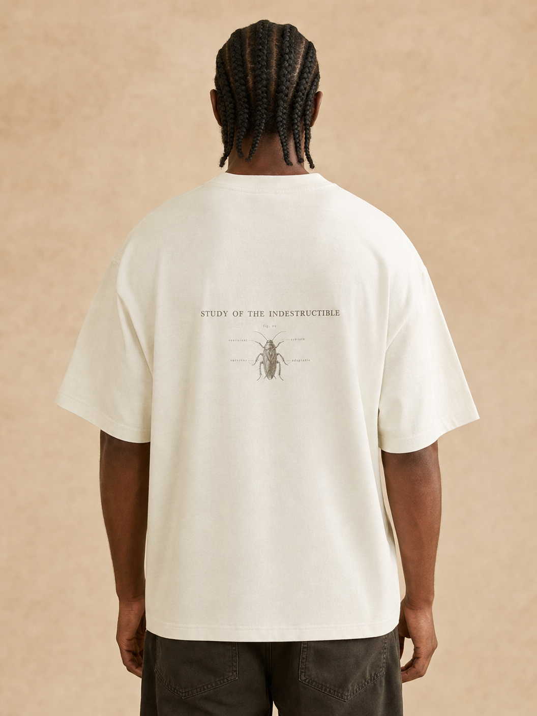 Specimen No.1 – Cockroach Janta Party Oversized T-Shirt