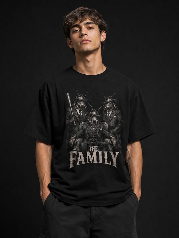 The Family – Cockroach Janta Party Oversized T-Shirt