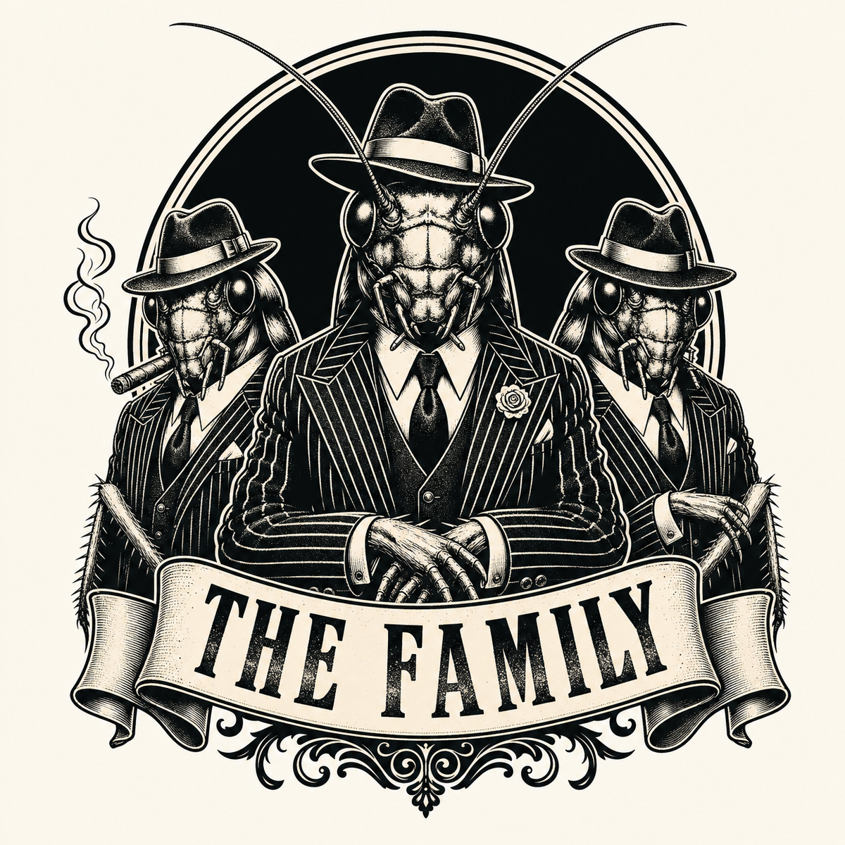The Family – Cockroach Janta Party Oversized T-Shirt