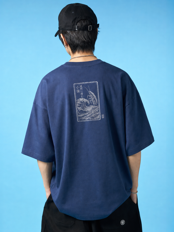 The Great Wave – Cockroach Janta Party Oversized T-Shirt