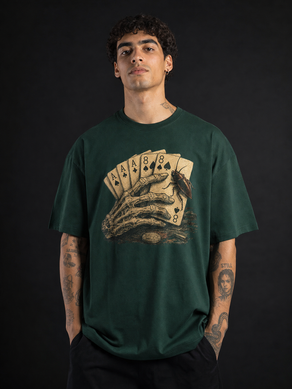 Dead Roach's Hand – Cockroach Janta Party Oversized T-Shirt