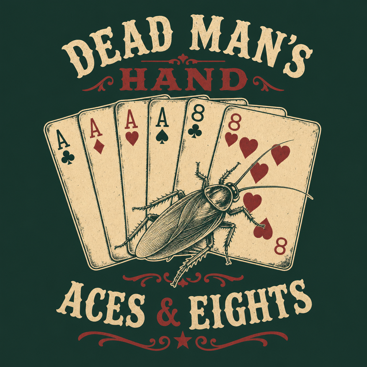 Dead Roach's Hand – Cockroach Janta Party Oversized T-Shirt