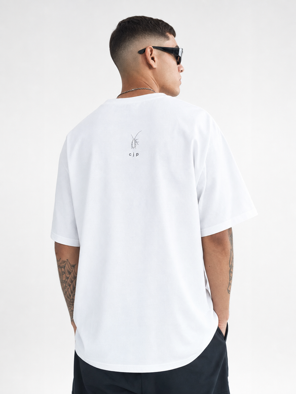 One Line Roach – Cockroach Janta Party Oversized T-Shirt