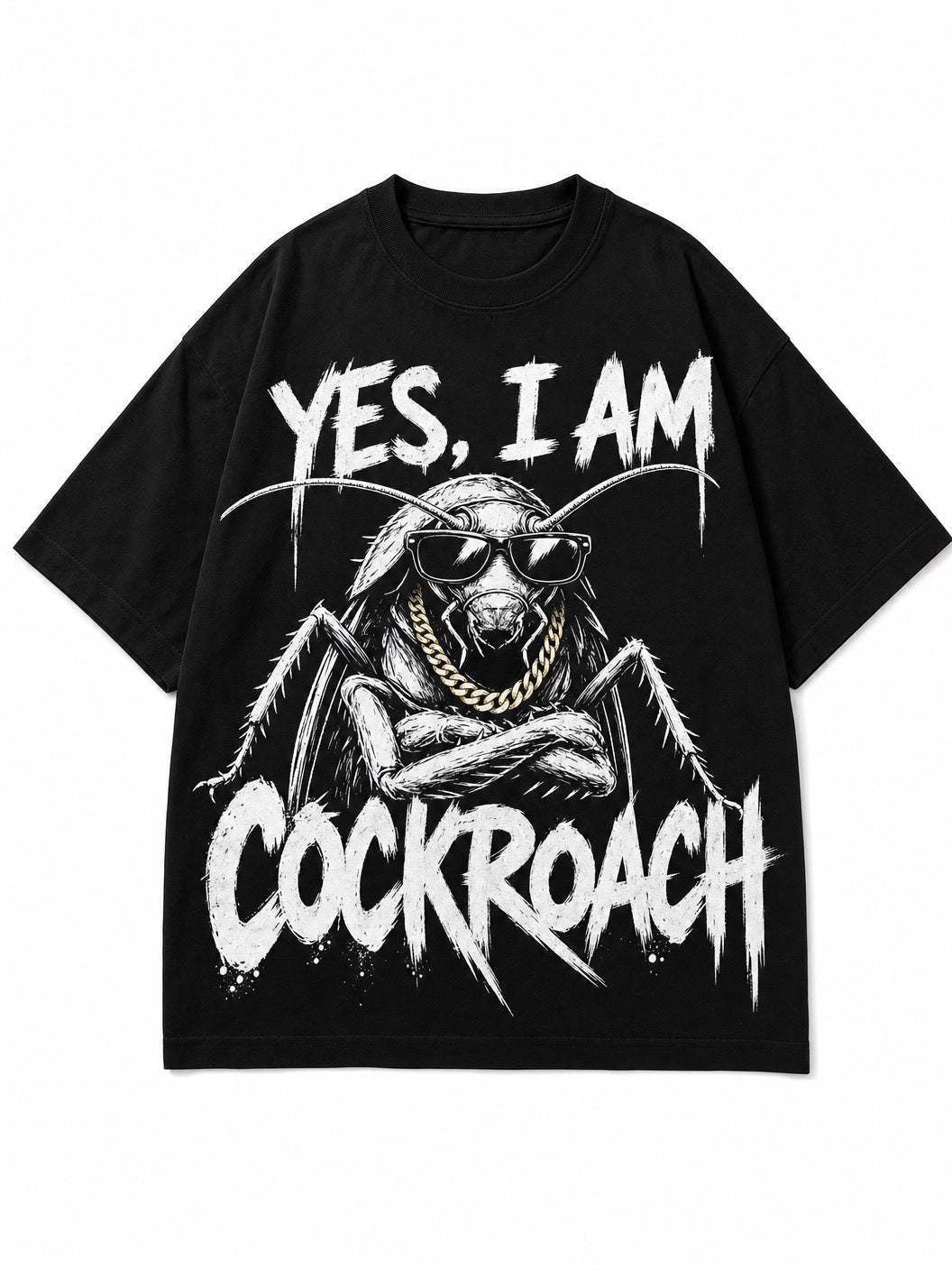 Proudly Cockroach – Cockroach Janta Party Oversized T-Shirt
