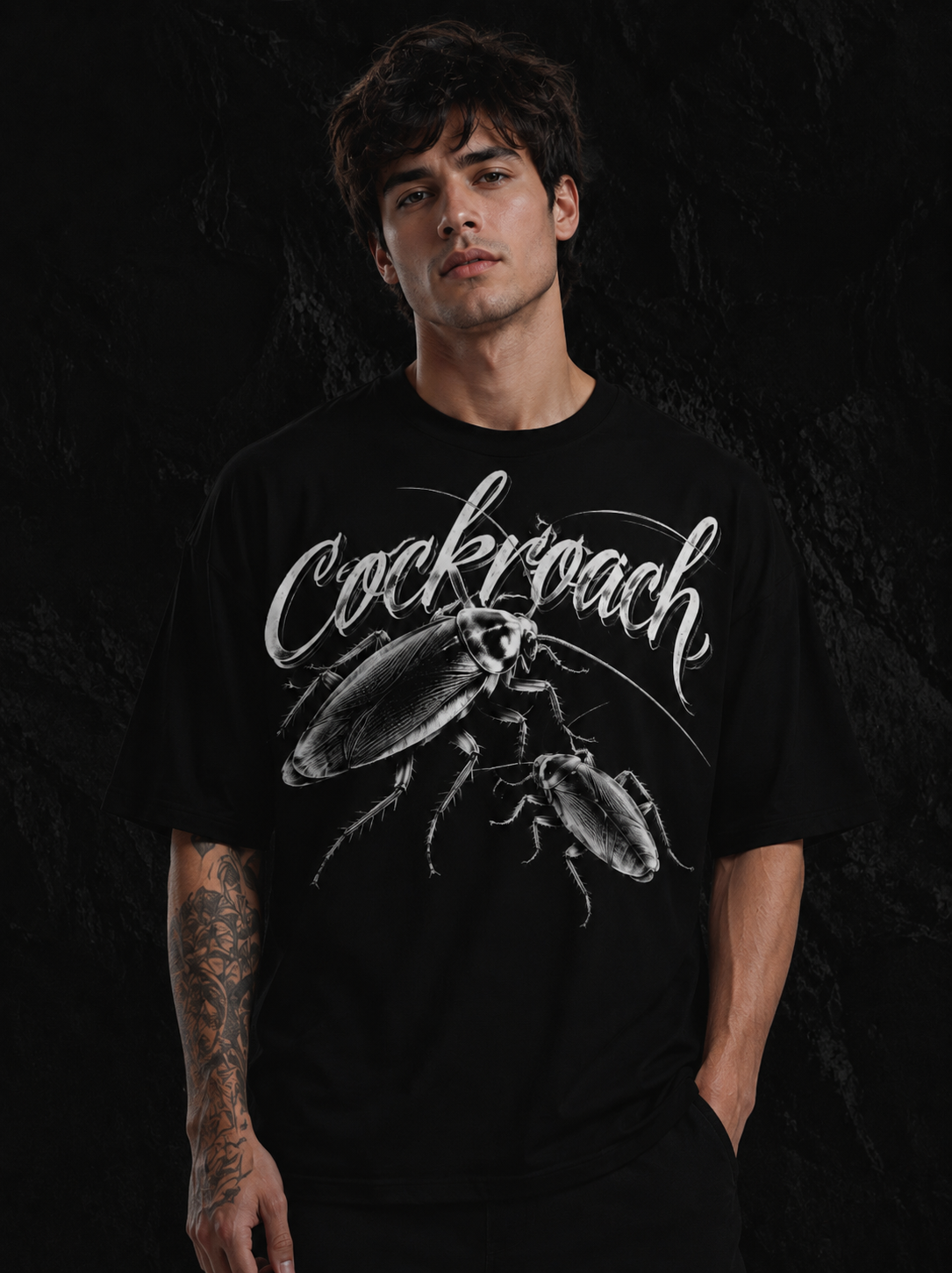 THE SURVIVOR — Premium Oversized Tee | Cockroach Janta Party